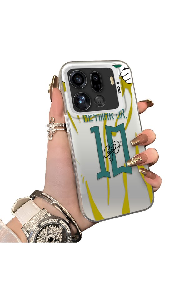 Oppo Find X9 Pro 5g Compatible Silicone Edge Hard Back Case Couple Phone Case Neymar Patterned