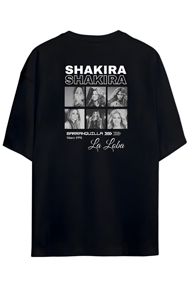 Shakira Printed Unisex Premium Cotton T-Shirt - High Quality Fabric