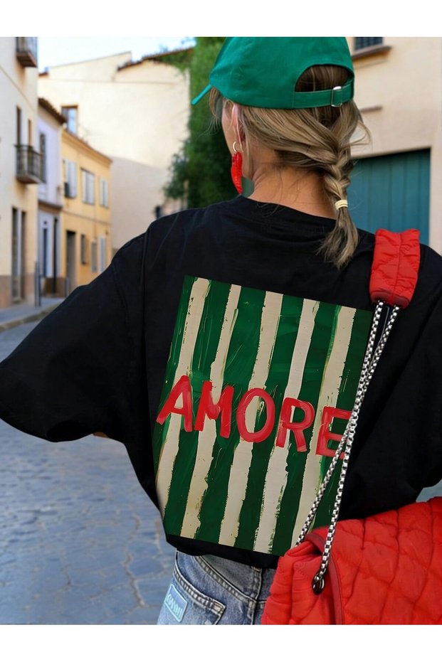 Amor Print T-Shirt (Women's)