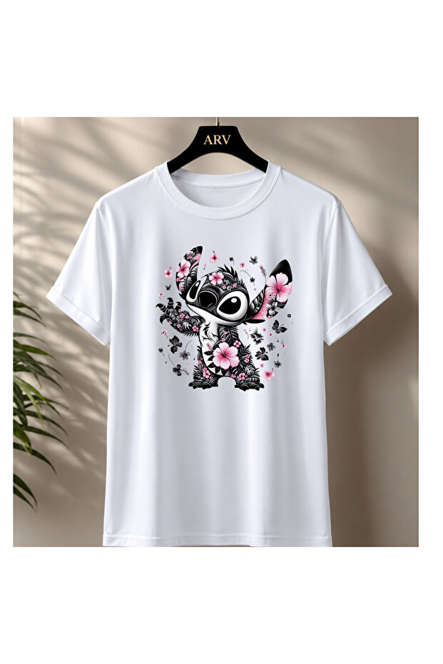 Basic Design Stick T-Shirt
