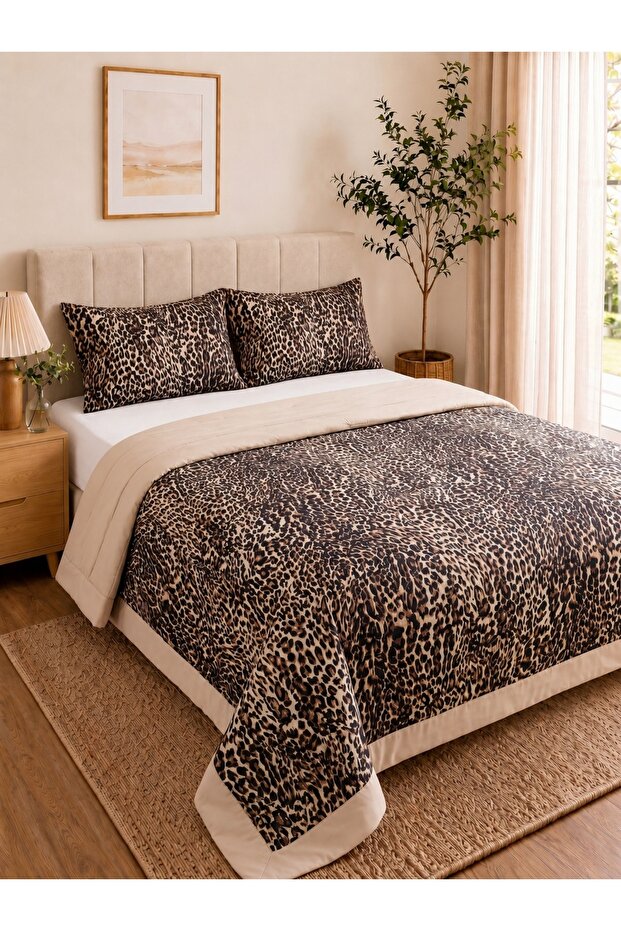 Double Framed Pike Set | 200X230 cm | 100% Cotton | Soft Texture | Daily, Summer, and Dowry Use