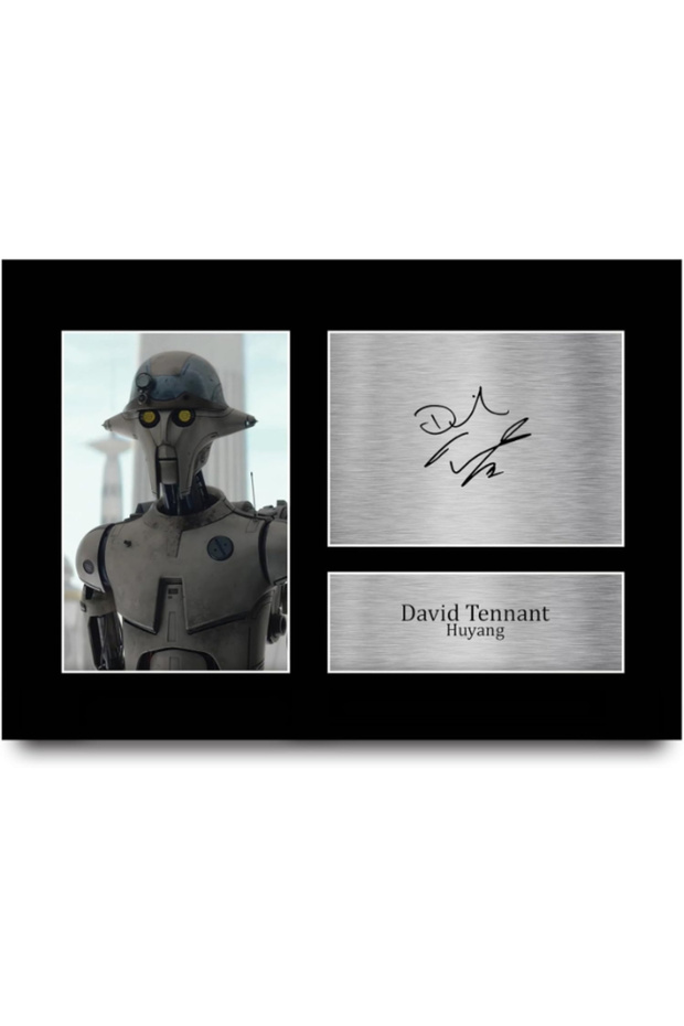 David Tennant Ahsoka Huyang Gifts Printed Signed Autograph Picture for TV Show Fans - A4
