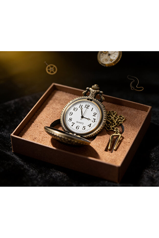 Turkish Flag Chain Clock - 3