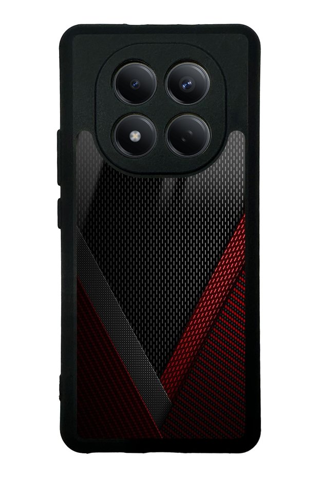 Xiaomi Redmi Note 15 4g Red Tracer Design Glossy Phone Case