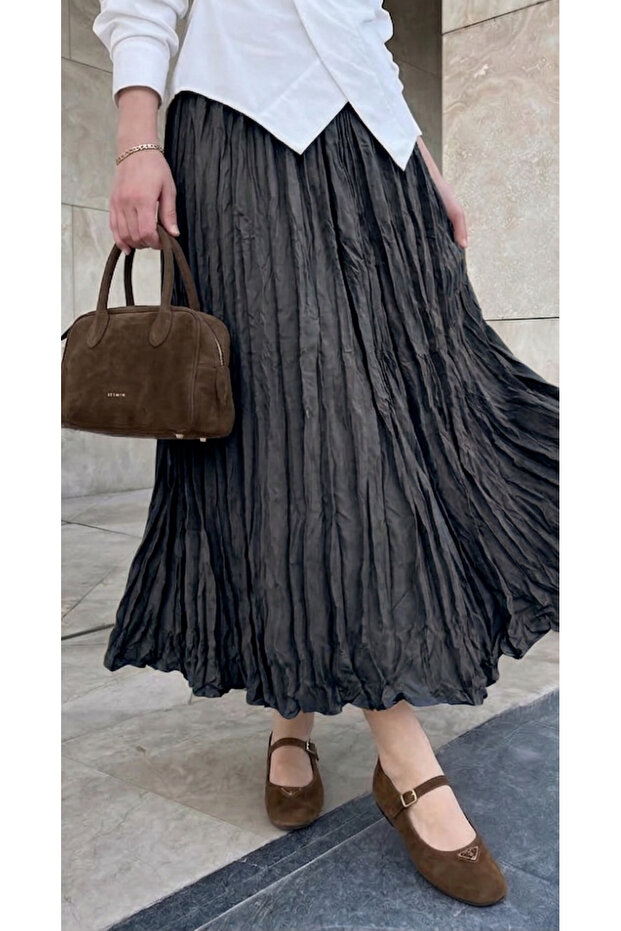 Long Crush Skirt