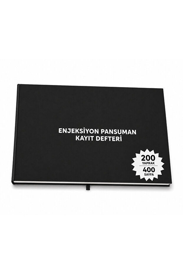 Injection Dressing Record Book 200 Sheets/400 Pages