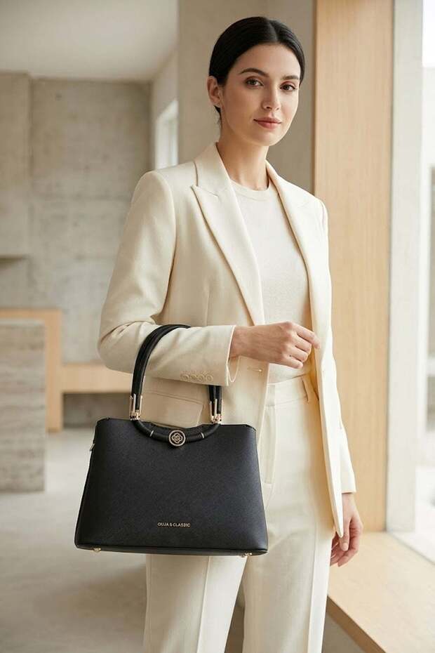 26Yc3022 Women's Shoulder Bag Black