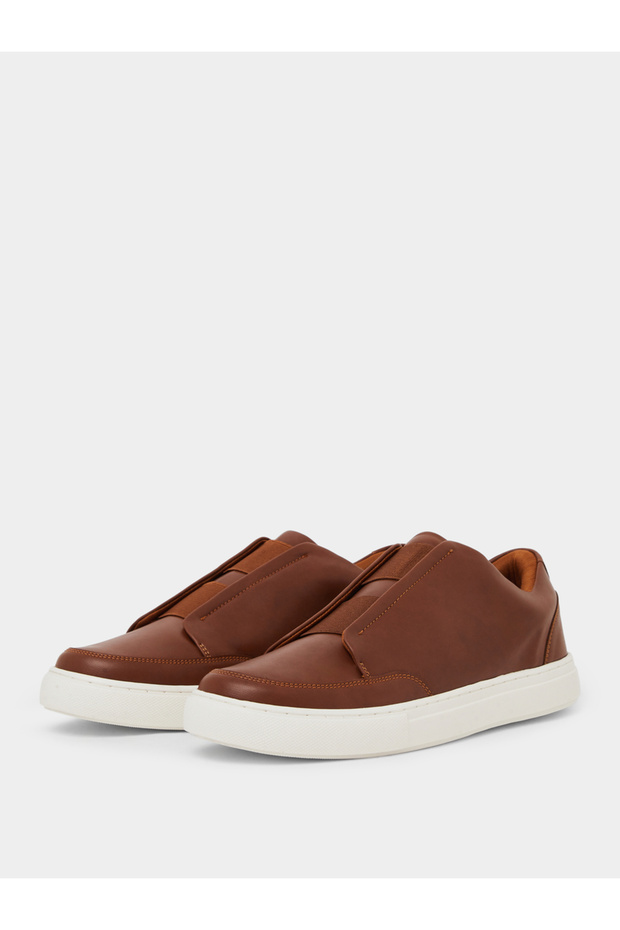 Men Solid Slip-On Shoes - 2