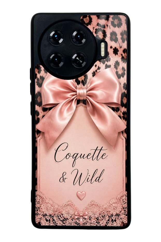 Tecno Spark 20 Pro Plus Coquette Wild Bow Design Glossy Phone Case