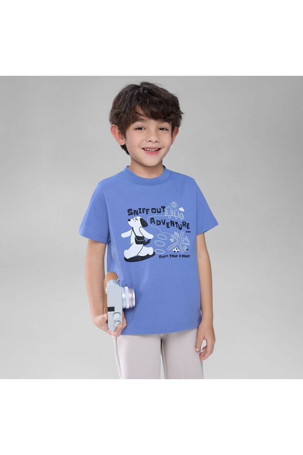 Kids Regular Cotton Print Tee