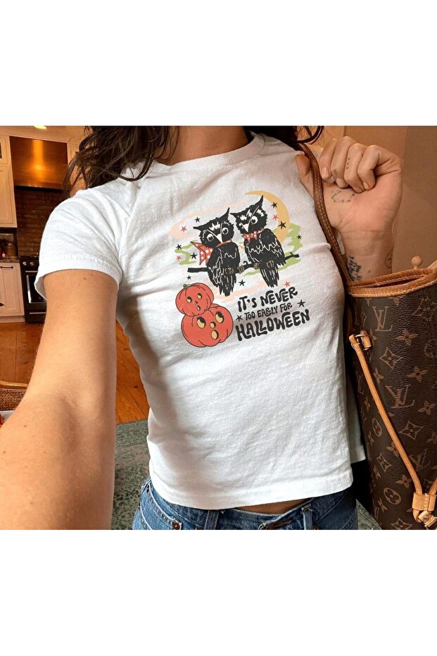 It's Never Too Early for Printed Women's Body Tee