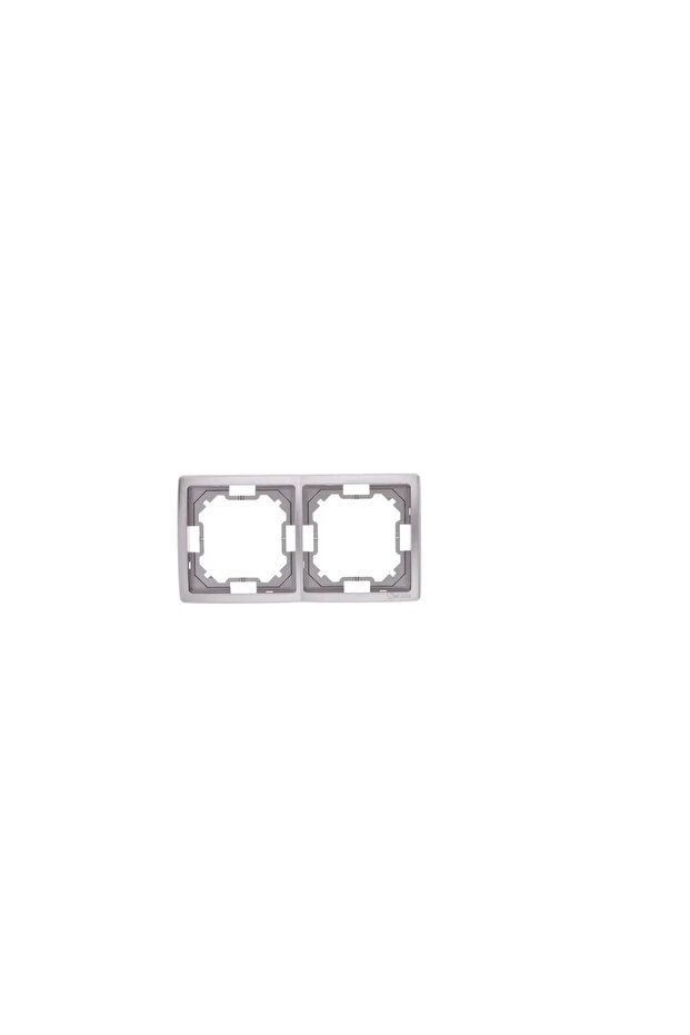 Cadru dublu Simon Basic inox (BMR2/21)