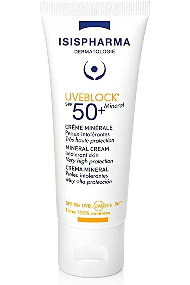 UVEBLOCK SPF50+ Mineral Cream 40ml