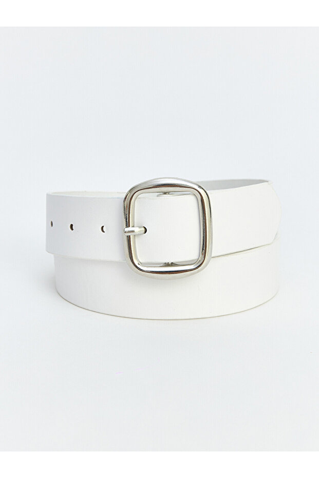 Nevavm Leather-Look Women's Belt with a Difference