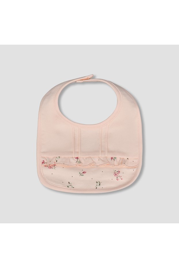 Baby Bib with Floral Print