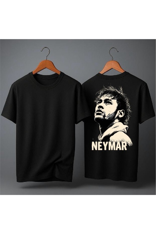 Neymar Custom Design Printed Oversized T-Shirt