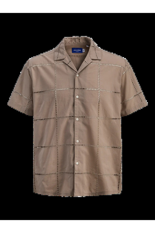 Jack Jones Men's Short Sleeve Patterned Shirt 12285419