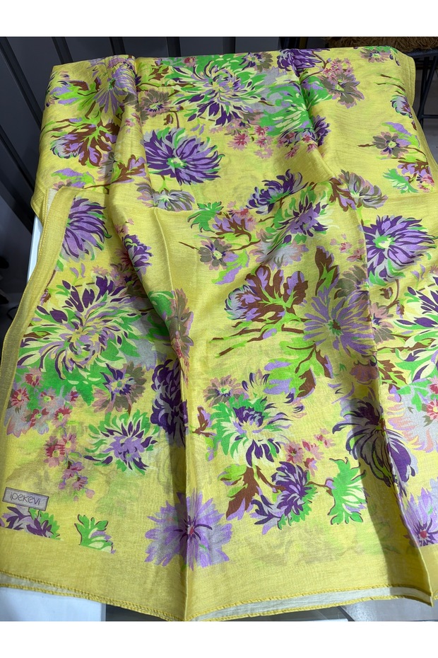 New Season Tensoft Shawl Chrysanthemum