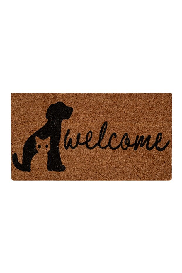 Welcome Dog Door Mat 33X60 cm