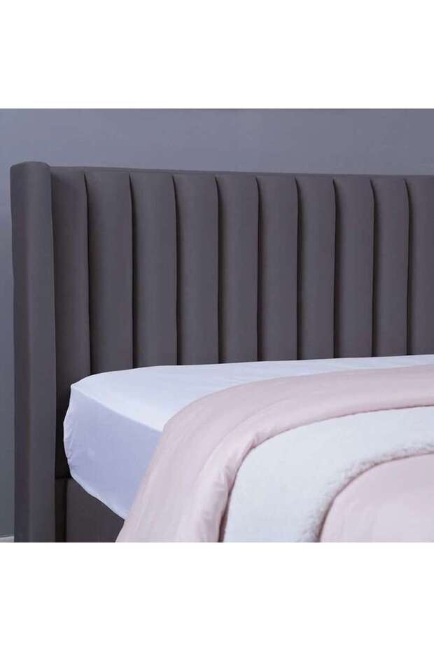 Venus Headboard Velvet Grey L-140 : H-125 Cm