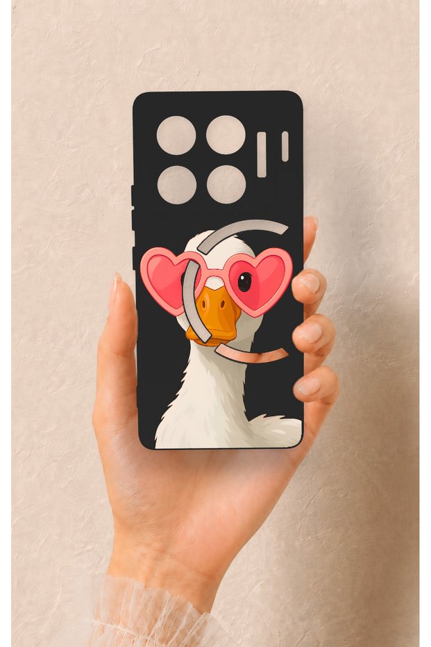 Infinix Gt 20 Pro Compatible Silicone Case with Duck Pattern