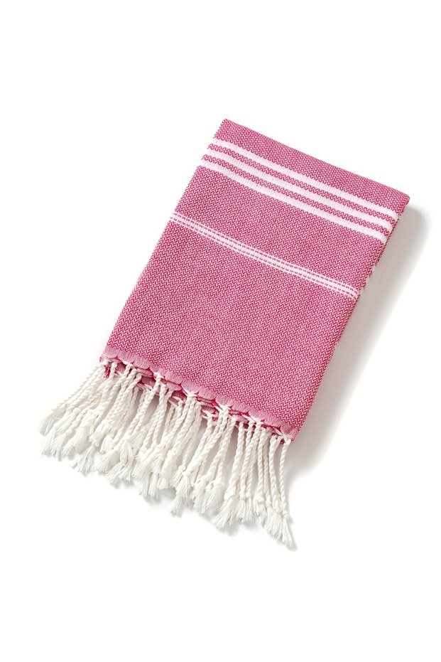 90x180cm Pink Turkish Beach Towel 90*180CM Sauna Spa Gym sports Fitness Fringed Bath Towel kitchen S