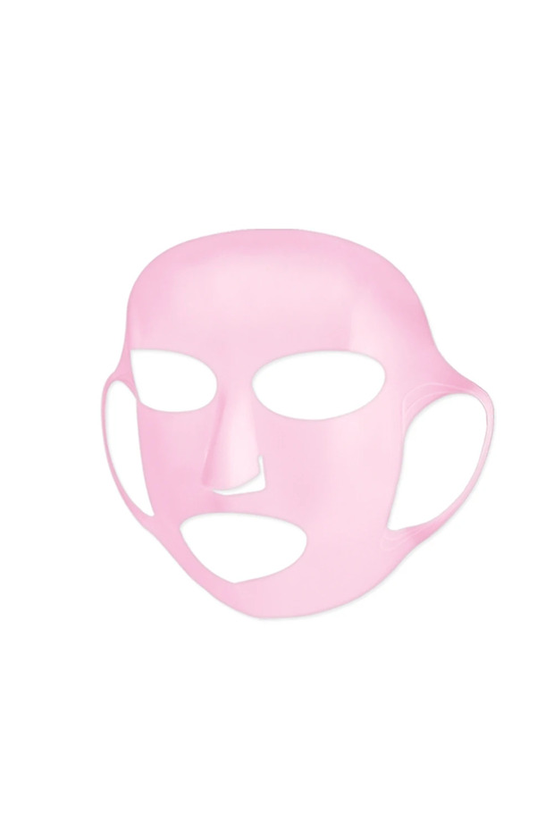 Pink Silicone Facemask Holder Reusable Silicone Face Mask Holder for Sheet Masks Wet Locking Avoid E