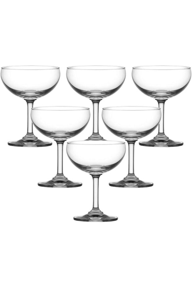 India-Oce-501S07 Classic Saucer Champagne Glass 200Ml Pack Of 6