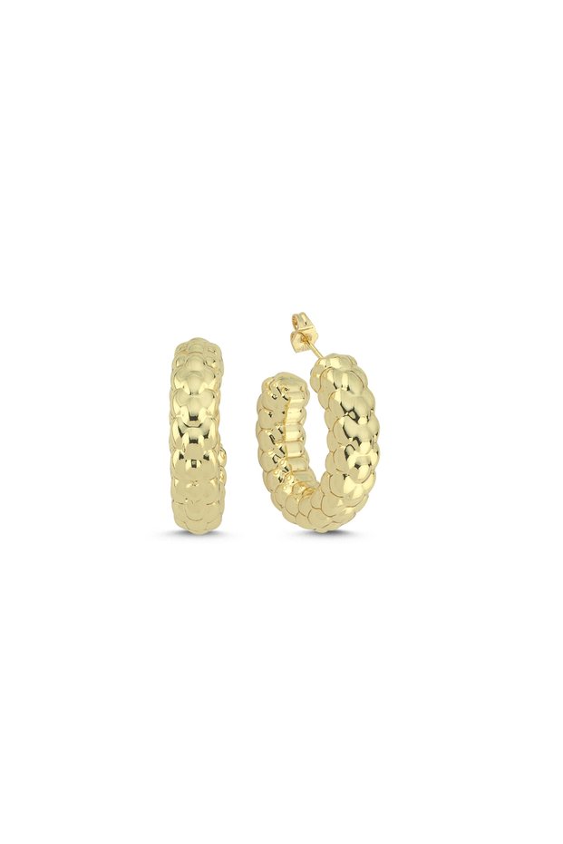 Rough Gold Küpe