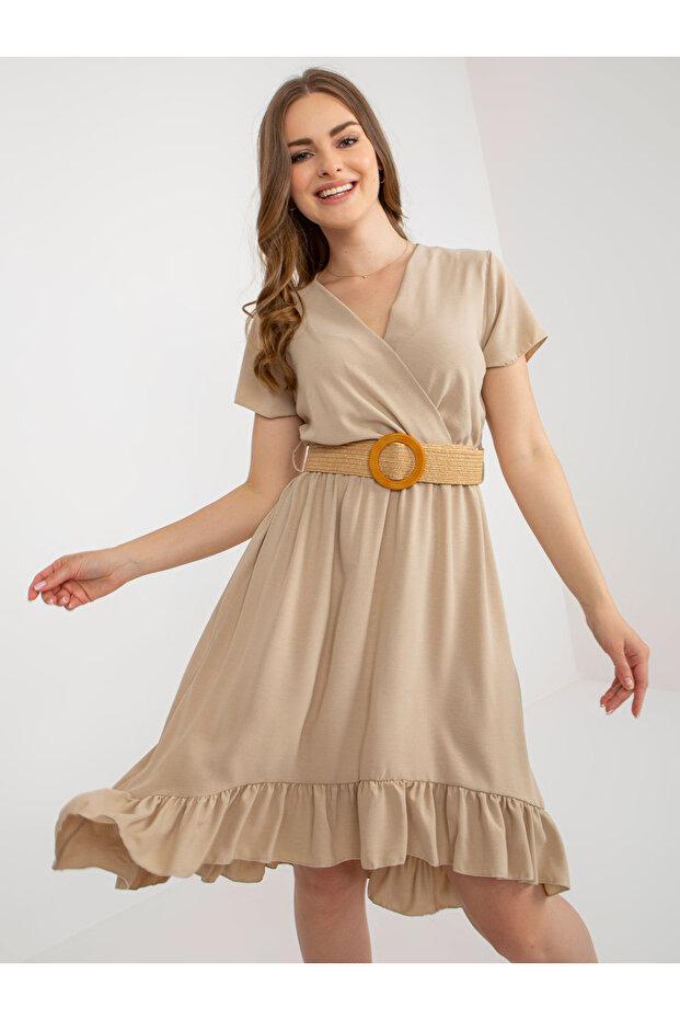 Rochie Dama Bej - 1