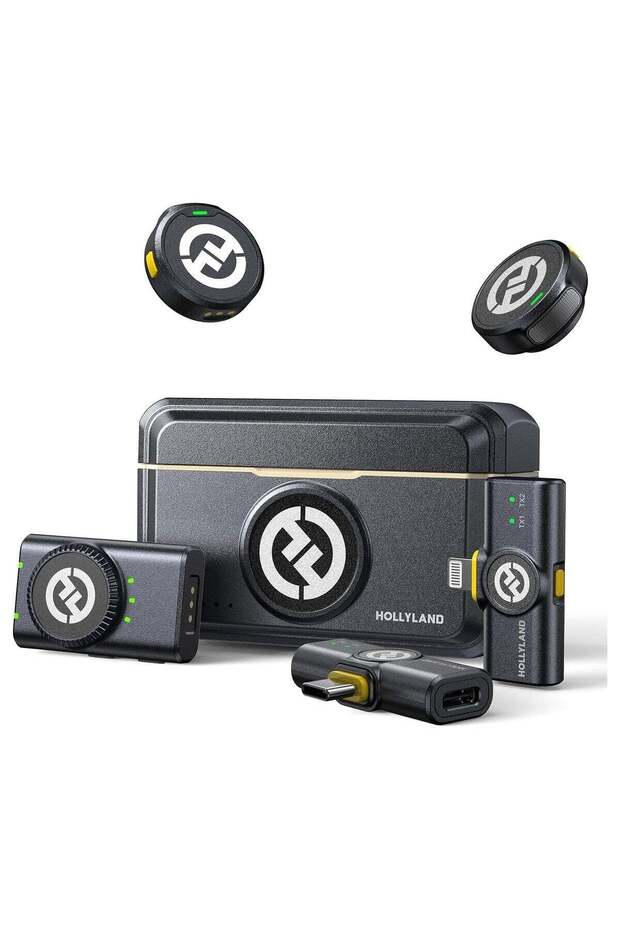 LARK M2 Wireless Microphone System for iPhone Android Camera
