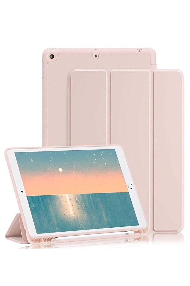 iPad 6th/5th Gen Case with Pencil Holder, Folio Stand, Auto Wake/Sleep for Apple iPad 9.7 Inch