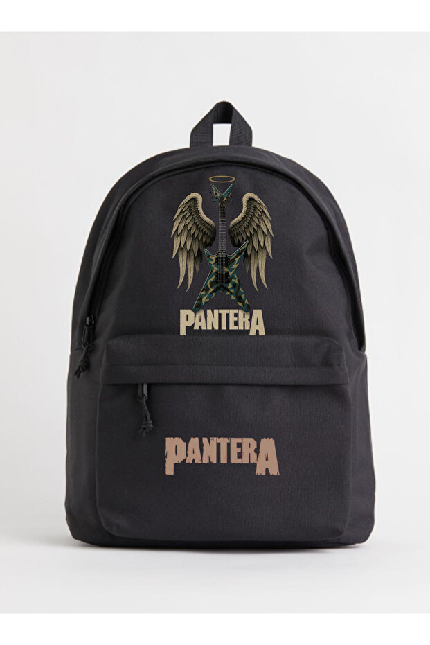 Pantera Angel Heavy Metal Printed Unisex School and Travel Backpack