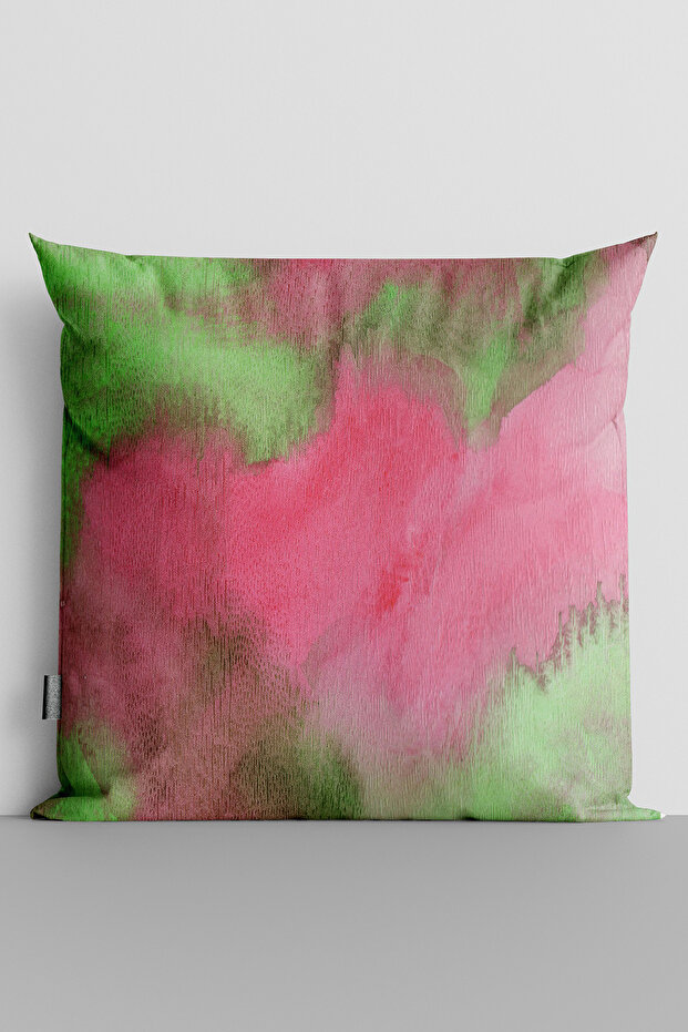 Watercolor Themed Double Sided Digital Printed Throw Pillow Cover - 2972