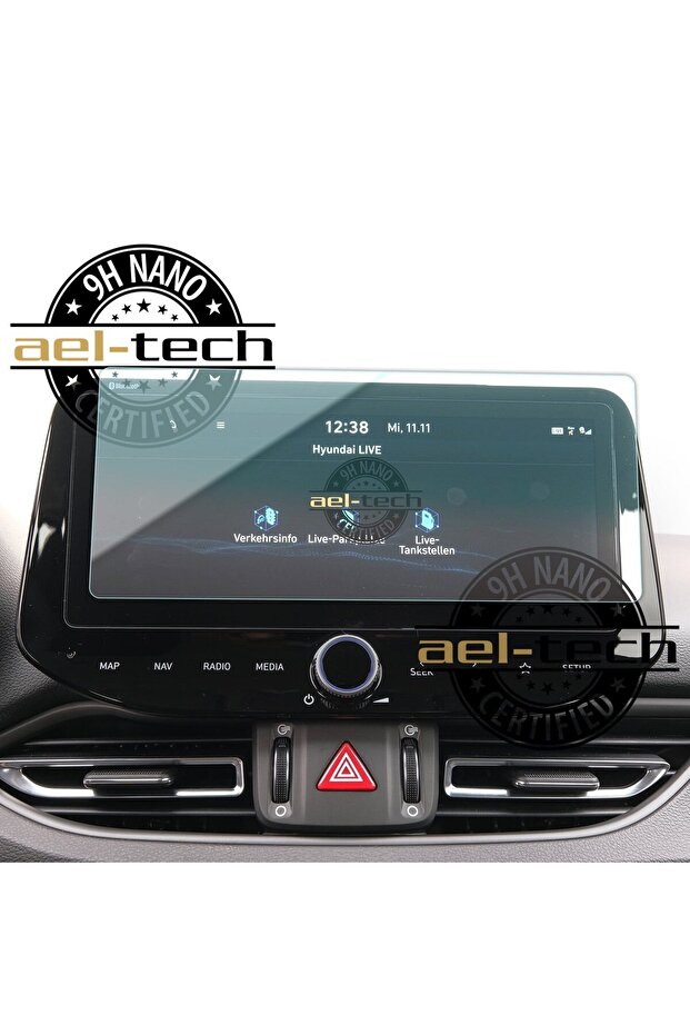 Hyundai I30 10.25 Inch Navigation Compatible 9H Nano Screen Protector 2025-2026