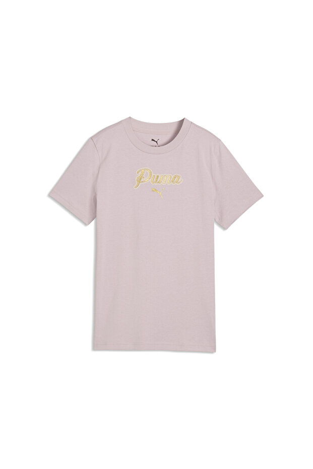 Essentials Script Glitter T-Shirt - 1