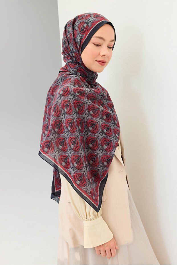 Tencel Monare Shawl Bud Black