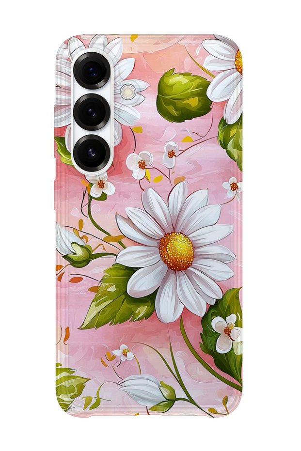 Samsung Galaxy S23 Plus Compatible Printed Transparent Phone Case |   Collection: Pastel Flowers