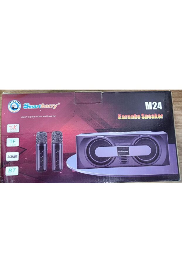 speaker with 2 mics, 1-year