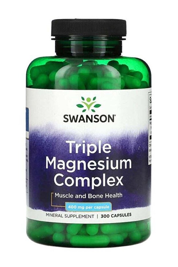 Triple Magnesium Complex 400 mg 300 Caps
