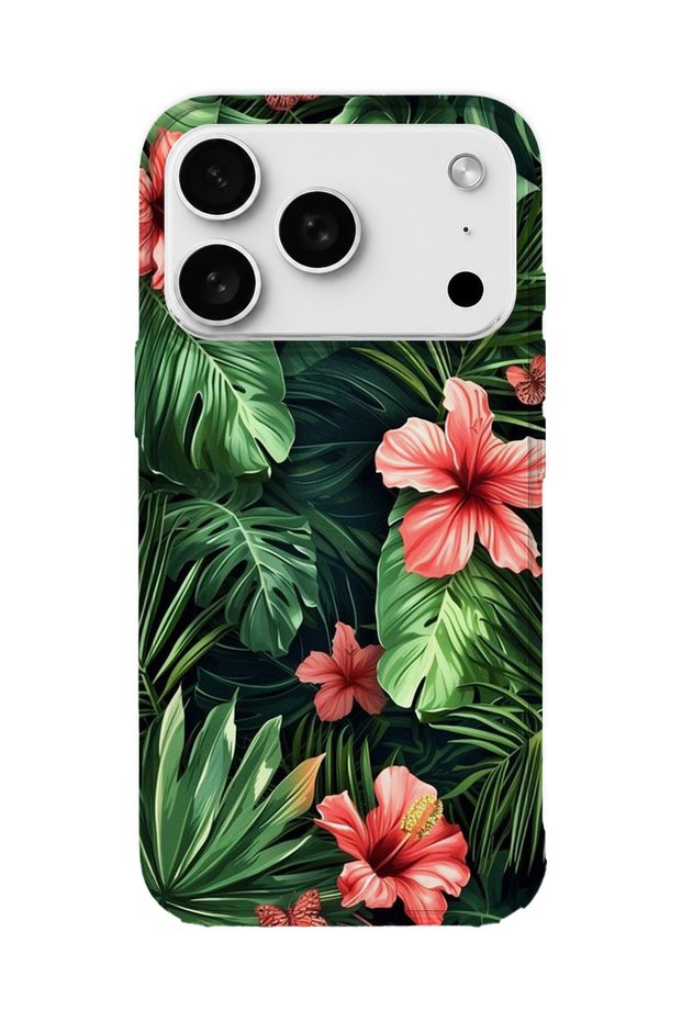 iPhone 17 Pro Max Compatible Printed Transparent Phone Case |   Collection: Floraluxe Botanica