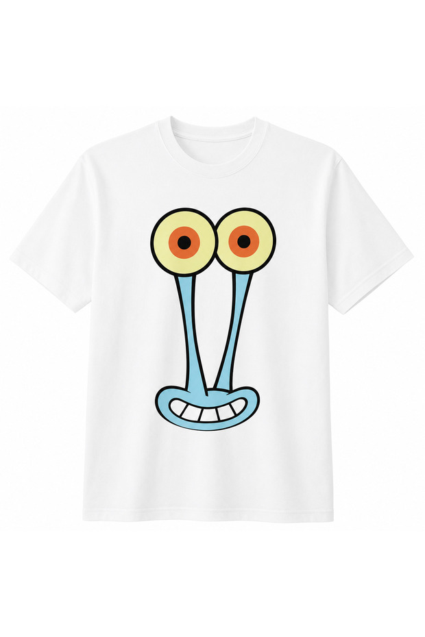 Unisex Oversize T-Shirt under the Sea Printed 100% Cotton T-Shirt Comfortable Fit