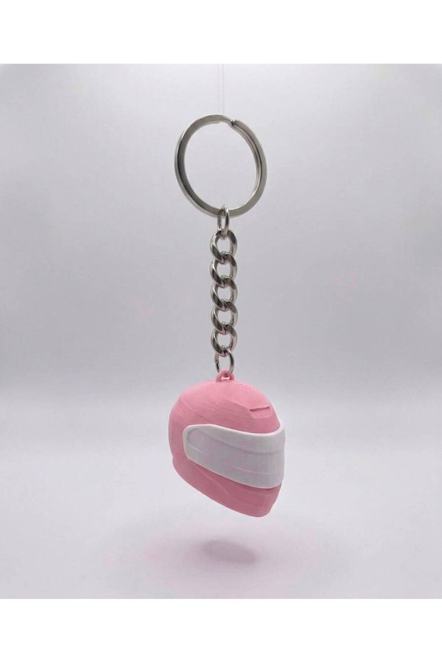 Motorcycle Helmet Keychain Helmet Keyring Biker Accessory