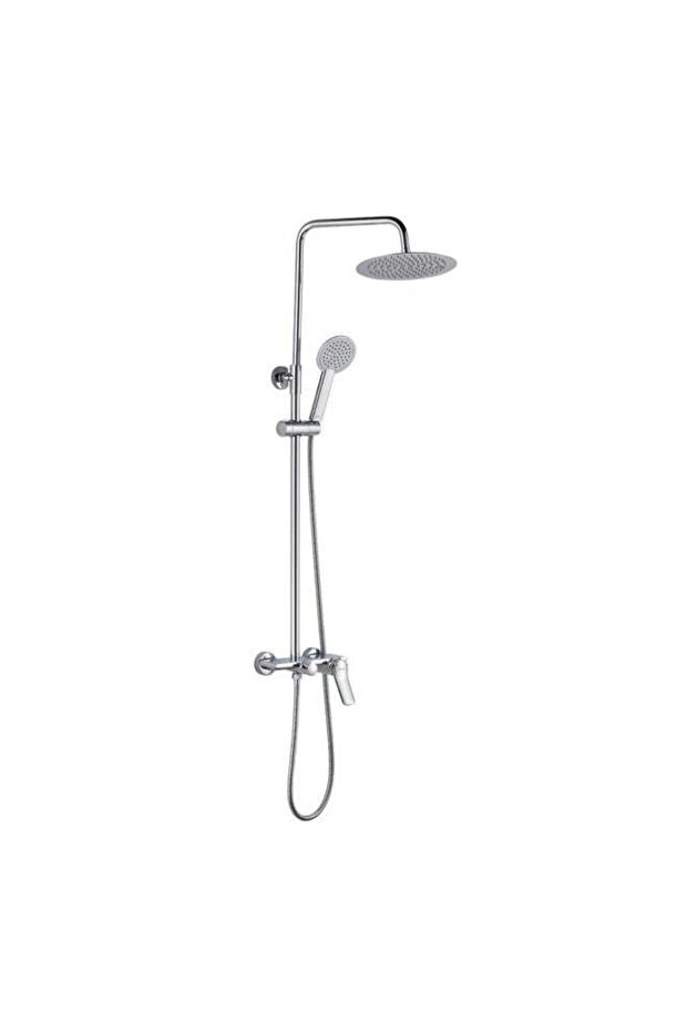 Mita Rain Shower Mixer W/Shower Set Chrome Made In China
