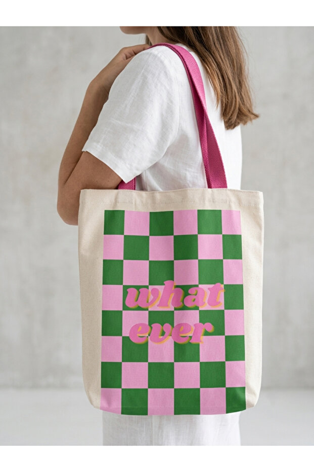 Cloth Tote Bag with Inner Lining 42X38X10 cm Shoulder Bag | Thick Fabric, Durable, Handmade, Daily Use