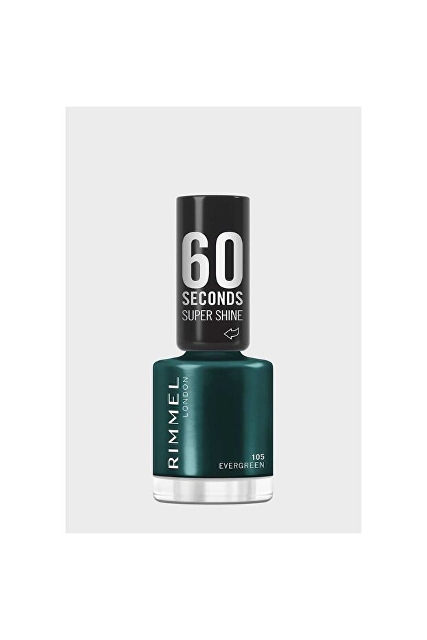 60 Seconds Super Shine Nail Polish, 105 Evergreen