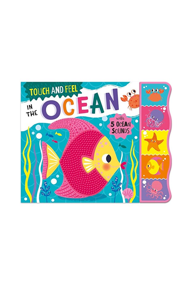 5 Button Silicon Sound Book - Ocean