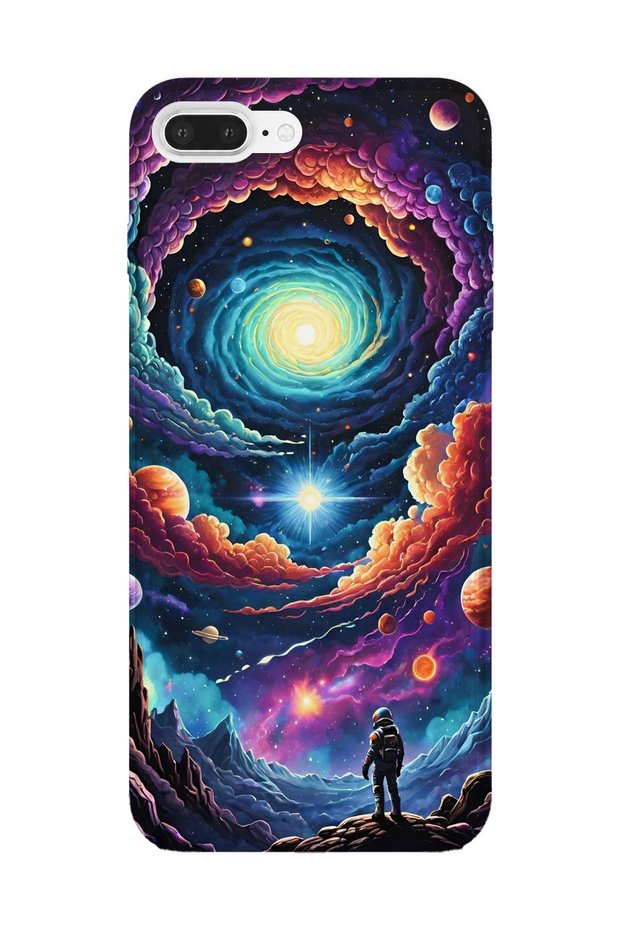 iPhone 6 Plus Compatible Printed Transparent Phone Case | Collection: Cosmicwhisper Skyset