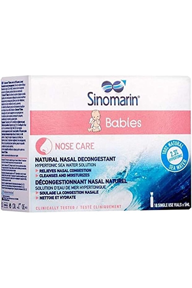 Babies Nose Care Vials, 5 ml x 18