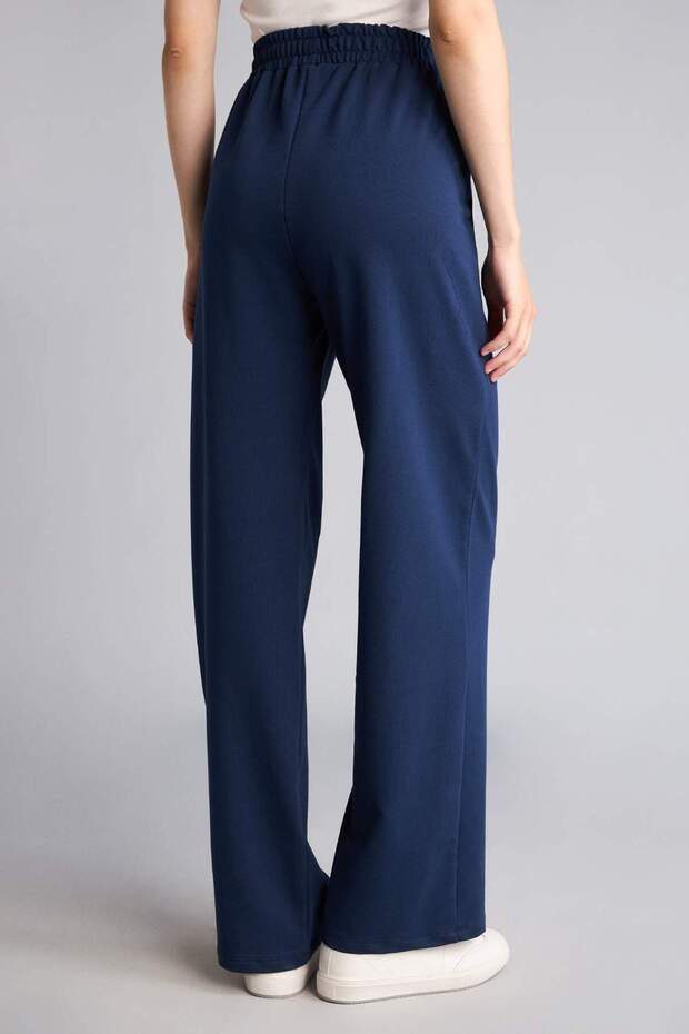 Straight Fit Basic Straight Trousers G5259Ax26Au - 5